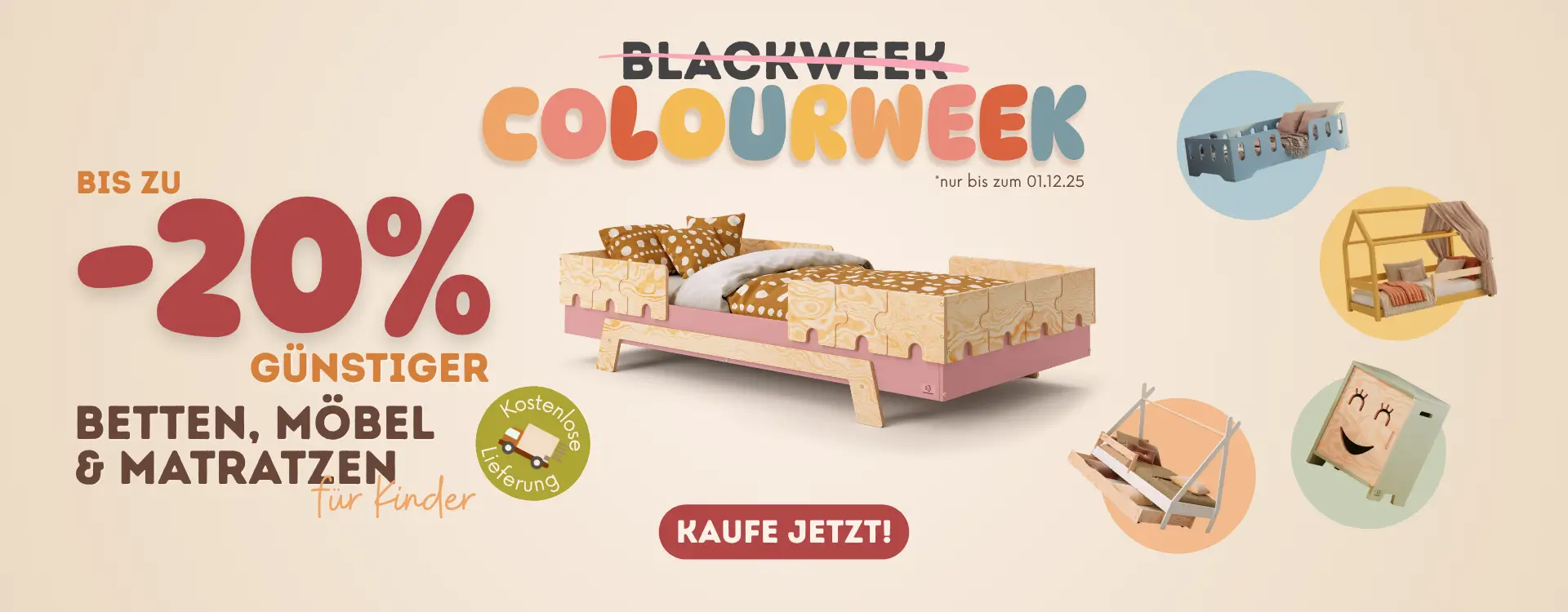 Colourweek – bis zu 20% günstiger | Smartwood