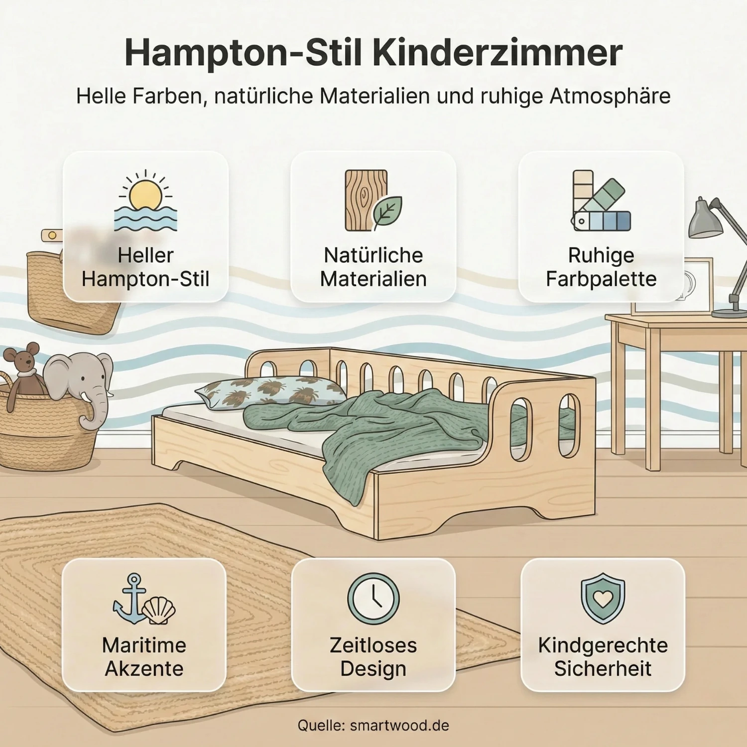 Hampton-Stil Kinderzimmer: So Gestaltest Du Das Perfekte Babyzimmer