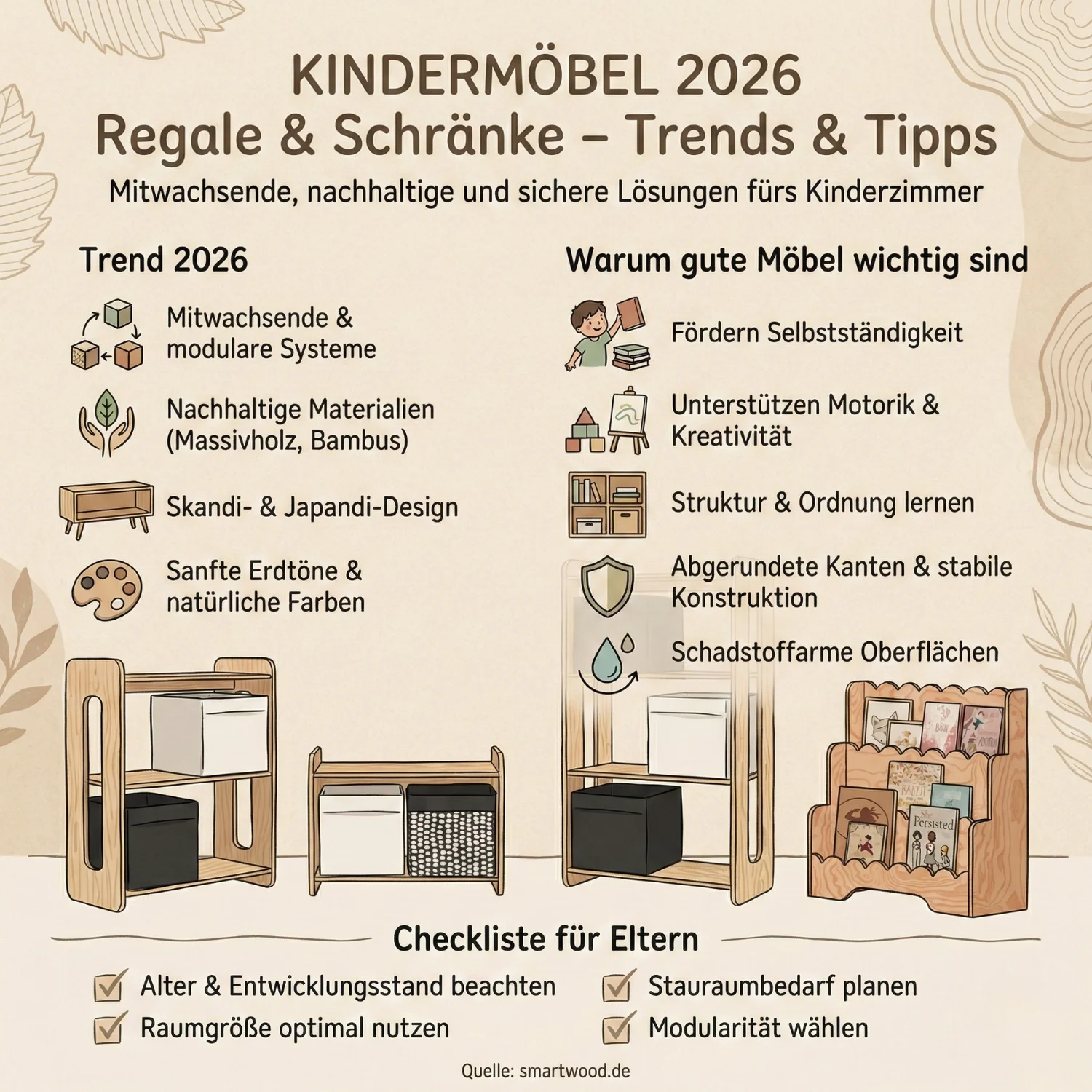 Kindermöbel: Regale & Schränke für das Kinderzimmer - Trends & Tipps