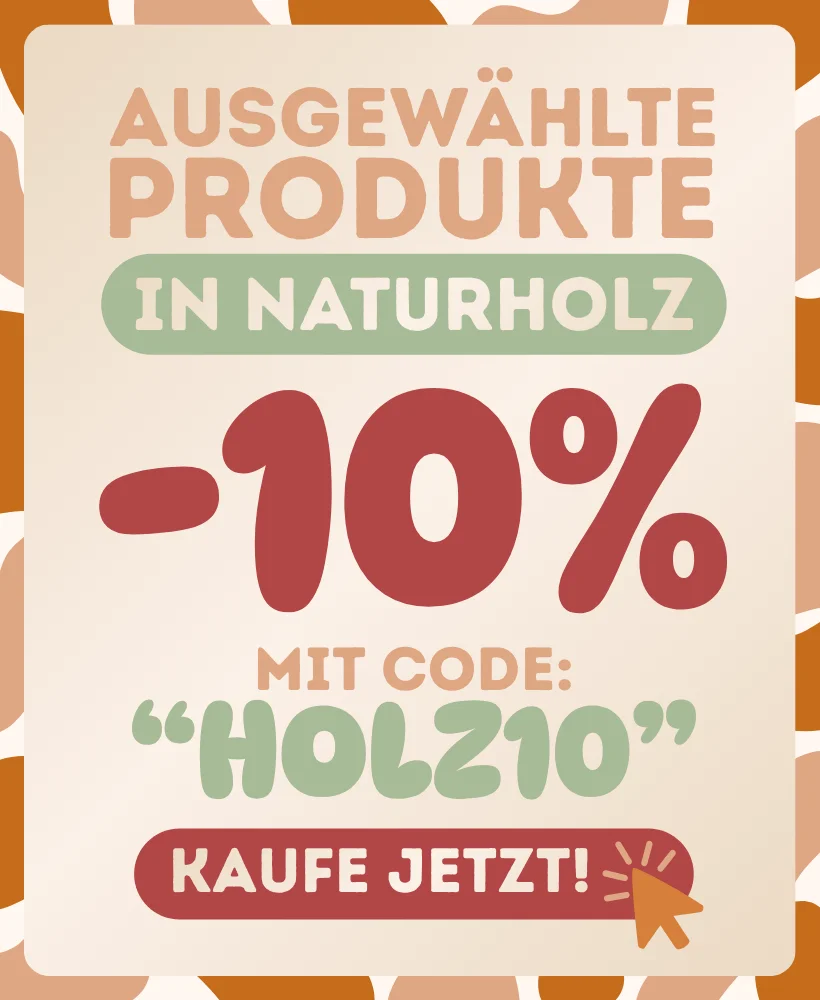 ANGEBOT! -10% Auf ausgewählte Produkte in Naturholz | SMARTWOOD